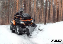 Комплект снегоотвала Quick2 silver 150 мм