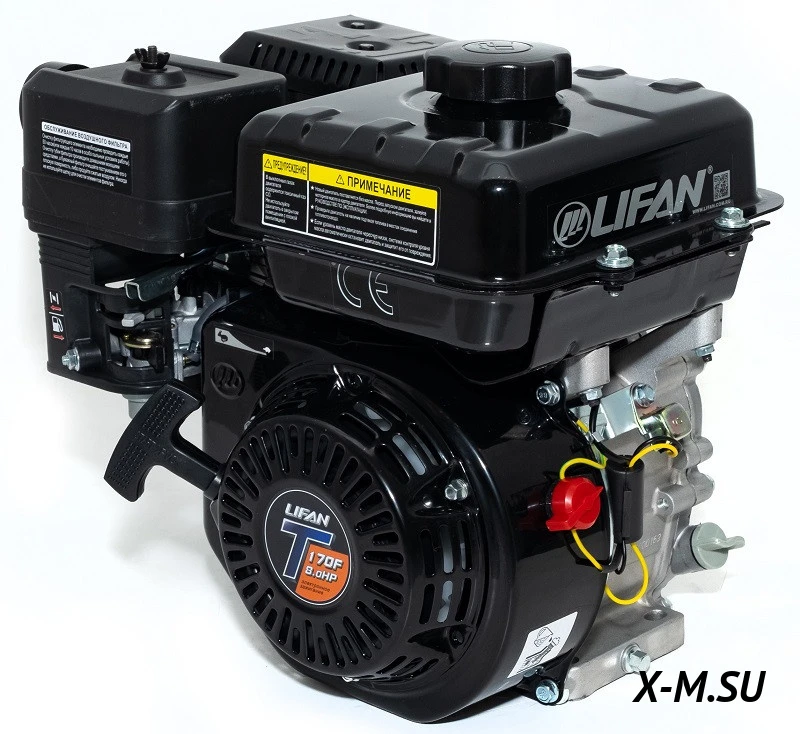 Двигатель Lifan 170F-T D20, 7А Двигатель Lifan 170F-T D20, 7А