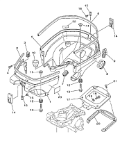 Поддон 4-Х ТАКТНОГО ПЛМ YAMABISI F2.5BMS