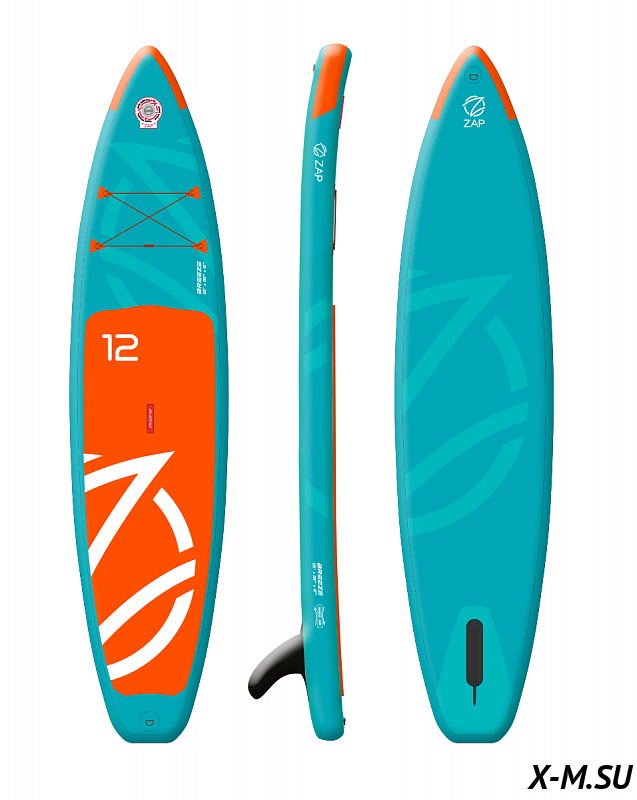 Надувная доска для sup-бординга ZAP BREEZE 12' Надувная доска для sup-бординга ZAP BREEZE 12'