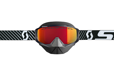Очки HUSTLE SNOW CROSS black/white light sensiti