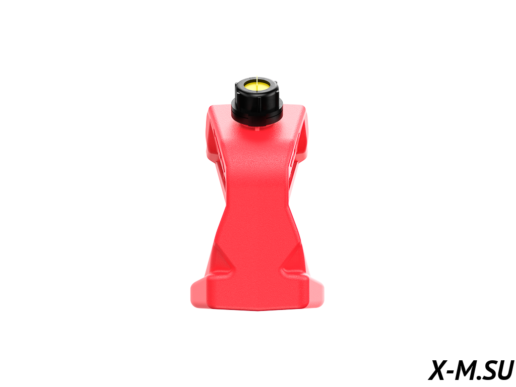 Канистра 5л красная для кофра TESSERACT, для ATV AODES PATHCROSS 650-1000