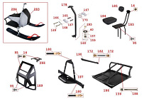 Кузовные элементы мотобкусировщика IRBIS МУХТАР-15 (2018 г.) (с реверсом) (часть 3)
