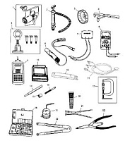 Инструменты (Часть 1) 4-Х ТАКТНОГО ПЛМ MERCURY 40 Серийный номер от 0P153500 до 0P400999