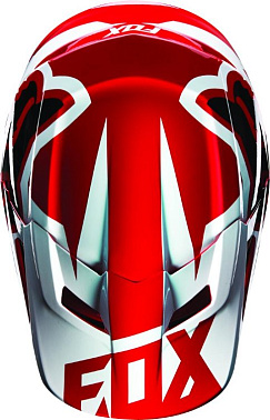Козырек к шлему Fox V1 Race Helmet Visor Red