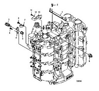 Датчики 4-Х ТАКТНОГО ПЛМ MERCURY 100 Серийный номер от 1B227000 до 1B366822