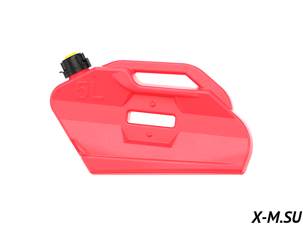 Канистра 5л красная для кофра TESSERACT, для ATV AODES PATHCROSS 650-1000