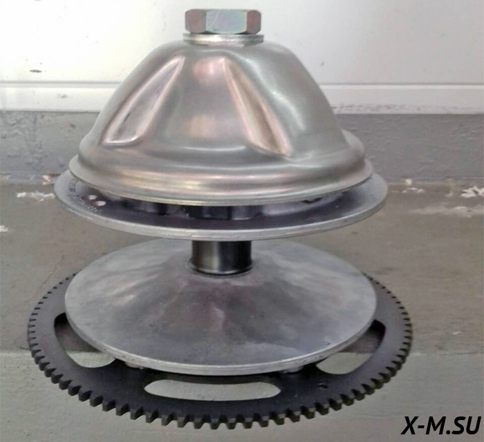 Шкив вариатора ведущий СVTech ERMAK S565ER, в сборе 0400-0350