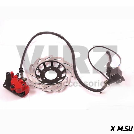 Тормоз дисковый передний в сборе BWS-2(china) (с торм.диском)