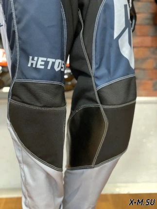 Штаны кроссовые HETOSHI DEMURE TYPE-2 цв, Серо-черный р.XXL