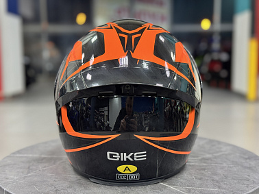 Шлем интеграл HETOSHI XD1-89 цв. Черно-оранжевый р.XXXL