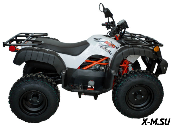 Квадрицикл KAYO AU150 (белый пластик 2024 г.) (ПТС)