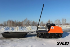 Мотобуксировщик Полкан 500К 15