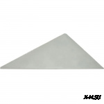 Стекло ветровое для лодки (треугольное, боковая часть) из МПК