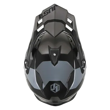 Козырек для шлема JUST1 J34 Tour титановый/черный матовый