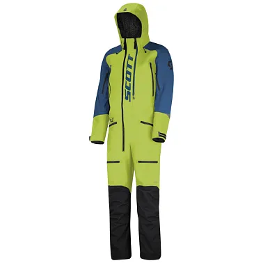 Комбинезон DS Shell Dryo (2020') lime yellow/blue sapphire