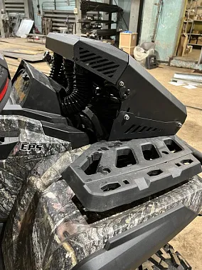 Вынос радиатора со шноркелями на AODES без установки